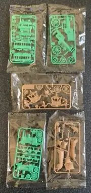 R&L Cereal Toys 1979 OLD TIMERS x 5 Mint in Cellophane Excellent Condition