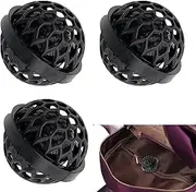 Cleaning Ball for Purse | Reusable Clean Ball for Purse, Set Sticky Inside Bottom Ball to Pick Up Dust Dirty Crumbs in Purses, Bags, Backpacks Lear-au