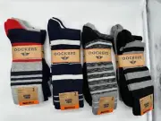 NEW 3 PAIR PACK MENS DOCKERS CASUAL CREW SMART FLEX 360 COTTON BLEND SIZE 6-12