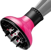 Hair Diffuser - Diffuser Hair Dryer, 6.1 Inches Hair Dryer Diffuser - universals Blow Dryer Attachment for Curly and Wavy Hair, Lightweight Abs, Salon-Style Results at Home & While Travelling