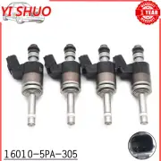 16010-5PA-305 4PCS FUEL INJECTORS For Honda Accord CR-V Civic Si 1.5 160105PA305 (for: Honda Civic)