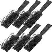 BIUDECO 6pcs Plastic Massage Combs for Scalp Comb for Men Hairdressing Styling
