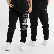 [Nena and Pasadena NFL] Las Vegas Raiders Kickoff Trackpant Jet Black