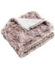 Safavieh Faux Chinchilla Throw
