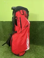 Ogio Shadow Red Golf Carry Stand Bag New Prior Generation 4 Way Top