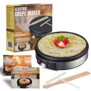 Electric Crepe Maker, Nonstick Multi-Function Tortilla Machine, Ideal for Cre...