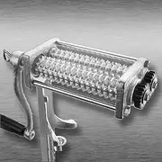 Heavy Duty Meat Tenderizer Cuber Steak Flatten Tool Commercial Grinder Attachment Clamp-on Rolling White