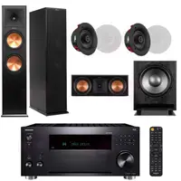 在飛比找momo購物網優惠-【ONKYO】TX-RZ50+RP-280F+RP-500C