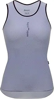 サンティーニ(SANTINI) BM65GLLDELTA Women's Baselayer Sleeveless Shirt, Quick-Drying Fabric, Ultra Lightweight