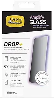 OtterBox Amplify Antimicrobial Privacy Screen Protector for iPhone 14 Plus