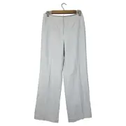 Ann Taylor BLUE Wide Leg Pants Flat Front, New w/ Tags, Size 2