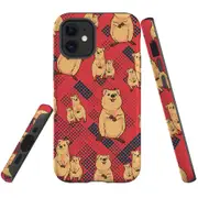 For iPhone 12 Mini Case Tough Protective Cover Quokkas