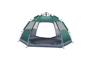 5 Man Beach Tent Shelter Camping Pop Up Instant Dome Family Shade Hiking Sun Rain Picnic Outdoor Waterproof 270x270x150cm Green