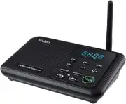 Wuloo Intercoms Wireless for Home 1 Mile Range 22 Channel 100 Digital Code Displ