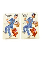 2 VINTAGE WHITMAN “OLD MAID” CARD GAME REPLACEMENT CARD – POTMAN PETE
