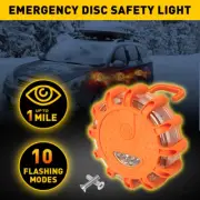 LED Magnetic Light Car Round Beacon Strobe Warning Hazard SOS Lamps AU