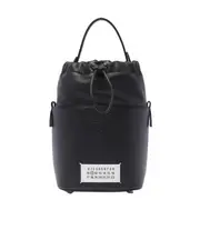 Maison Margiela 5AC Drawstring Small Bucket Bag One size Black