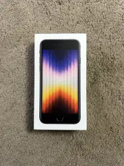Apple iPhone SE 2022 3rd Gen 64GB - BOX ONLY - Midnight