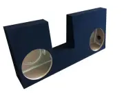2012 Ford F250 / F350 SUPERCREW CAB 2-10" Sub Subwoofer Speaker Box (Black)