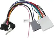 YINETTECH 1Pc 20-Pin Android Car Radio Wire Harness Adapter 16-Pin ISO Stereo Cable with Antenna Plug Compatible with Nissan Sunny 2012-2016 Compatible with Nissan Sylphy 2012-2016