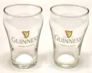 Guinness Harp Tasting Glass - 7 Oz - Set of Two (2) Glasses - New & F/S NOS Rare