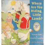 二手英文童書 WHERE ARE YOU HIDING, LITTLE LAM BARRON'S