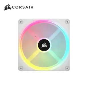 【CORSAIR 海盜船】iCUE LINK QX140 RGB白風扇