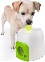 ALL FOR PAWS Interactive Fetch 'N' Treat Dispenser Dog Toy, Multi, 1 Count (Pack of 1)