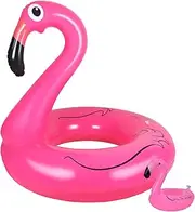Pool Inflatables for Adults Ninonly Flamingo Inflatable Pool Float with a Drink Holder Flamingo Rubber Ring Adult for Adults for Swimming Pools Floats Toys Beach Party Swimming Pool Decor Rose