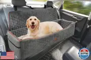 Dog Car Seat for Large Dog Under 100LBS,Pet Booster Back Seat Removable Washa