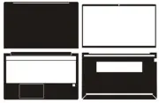Carbon Vinyl Sticker Skin Cover for HP ProBook 450 455 G9 Laptop Decal Protector