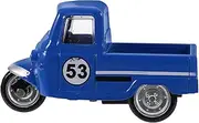 Vintage Car Tricycle Model Metal Craft Home Decor Pull Back Tricycle for Office Bedroom