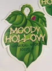 CABBAGE PATCH KIDS HANG TAG VINTAGE 1987 MOODY HOLLOW GENERAL STORE FURSKINS