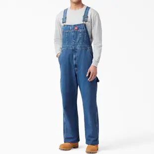 【DICKIES】8396 SNB Stonewashed Indigo Bib Overalls 水洗丹寧 吊帶褲