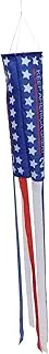 BESPORTBLE 1pc Hair Dryer Wind Flag Patriotic Wind Socks American Flags American Flag Windsock USA Windsock Outdoor Flags Outdoor Hanging Decor Donald Flag Patriotic Windsock Polyester