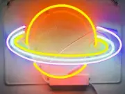 Outta Space Stellar Acrylic 14"x10" Neon Lamp Sign Light Bar Room Club Bright EM
