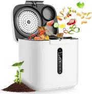 4L Electric Composter for Kitchen, Smart Compost Bin Outdoor/Indoor, Odorless/Au