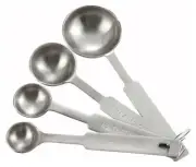 Measuring Spoon Set, 4-piece, Deluxe, S/S (24 Set)