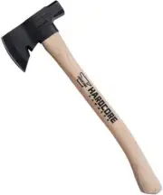 Hardcore Hammers Survivalist Hatchet Axe Camp Bushcraft Natural American Hickory