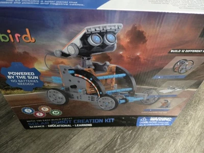 Sillbird STEM Solar Robot Creation Kit 12 In 1 Building Kit 190 Pieces New