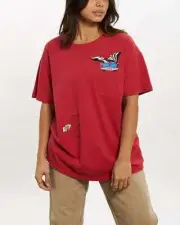 Vintage 1999 Looney Tunes Pepé Le Pew Pocket Tee XS