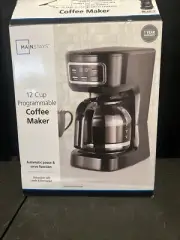 Mainstays CM1449-UL 12 Cup Programmable Coffee Maker, Drip Coffee Maker