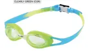 Junior Dolfin Swim Goggle Anti Fog, UV, (no Latex or PVC) Hot Shots 630SA CGR