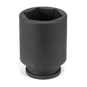 Grey Pneumatic 3074D 3/4" Drive x 2-5/16" Deep Length Impact Socket, 6 Point