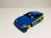 TYCO~NEW~TCR~NISSAN 300 ZX~1993~Slotless~Blue/Yello SUPER CLEAN COLLECTOR GRADE