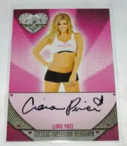 2014 Benchwarmer CIARA PRICE Eclectic #3 Gold Foil Autograph PLAYBOY Playmate