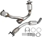 Front & Rear Catalytic Converter Compatible with 2000-2007 Ford Taurus, 2000-2005 Mercury Sable 3.0L V6 Catalytic Convertor High Performance (EPA Compliant)