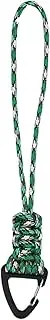 Carabiner Lanyard - Portable Paracord Strap | Quick Release Triangle Buckle Lock Clip, Hook Strap Clasp for Outdoor Camping Hiking Travel Mountaineering