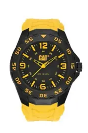 CAT WATCHES Men's (LB.111.27.137) Motion Analog Display Quartz Yellow Watch