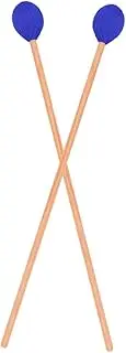 ERINGOGO 1 Pair Marimba Mallets Drumsticks for Percussion Instruments for Beginners Professionals Durable Maple Design for Marimba Tongue Drum Performance